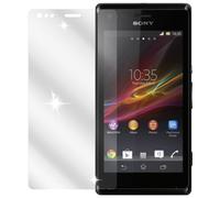 dipos Protector de Pantalla para Sony Xperia M/M Dual (2 Unidades) - Claro pelicula Protectora de Pantalla