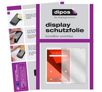 Dipos - Protector de pantalla para XGODY Y101 (2 unidades, 10,1 pulgadas), transparente