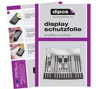 dipos I Protector de Pantalla Compatible con De Longhi Dinamica Plus ECAM 376.95 T Tropfblech pelicula Protectora Claro