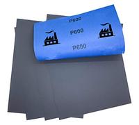 Dipoxy - Papel de lija resistente al agua P600, hoja 230 x 280 mm para el pulido en húmedo
