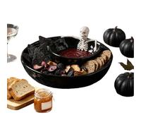 Dipping Bowl - Halloween Small Skull Double Layer Gothic Candy Bowl