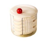 Dipping Sauce Bowls - 5 Pieces Lidded Space Saving Soy Sauce Dishes