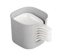 Dipping Sauce Bowls, 6-Piece Dip Tray Set with Handle, Mini Ketchup and Yogurt Holders for Serving, Ideal for Kitchen, Picnics, Dinner Table, Family Gatherings, BBQ, Restaurants