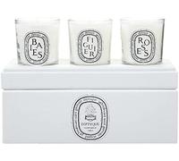 Diptyque Mini Candle Coffret: (Baies, Figuier, Roses) 3 x 70g/2.4oz