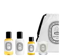 diptyque Ritual relajante para la noche - Set de prueba (gel de ducha 60 ml + loción corporal 60 ml + aceite 30 ml + vela 35 g)