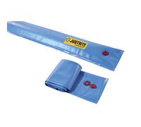 Dique barrera para rellenar de agua Justrite, reutilizable, película de PVC