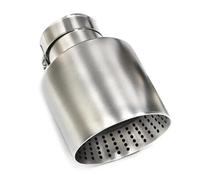 DIQXLGS 1 Pza Punta Silenciador Escape Mate Acero Inoxidable Para VW Para GTI MK7 Para Golf7 Boquilla 60MM 63mm(ID 60MM OD 89MM)