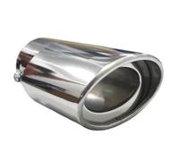 DIQXLGS 1 Unidad Boquilla Escape Cubierta Tubo Silenciador Acabado Exterior Para VW Para T&IGUAN Para P&assat Para Polo Para Golf CC