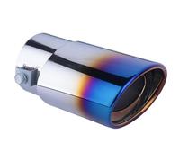 DIQXLGS 1 Unidad Para R&enault Para Kadjar HA HL 2015 2016-2020 76mm Accesorios De Tubo De Escape Acero Inoxidable Silenciador Terminal(Azul)