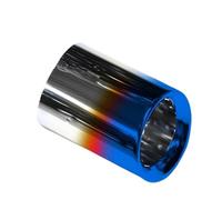 DIQXLGS 1UD Para B&MW X3 G01 X4 G02 2019 2020 2021 2022 Punta Silenciador Acero Inoxidable Negro/Plata Boquilla Escape Accesorio Coche(Azul)