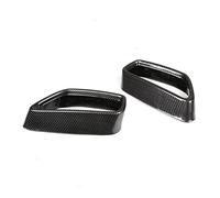 DIQXLGS 2 Piezas De Silenciador Trasero Acero Inoxidable Para Serie 5/6 GT G30 G38 G32 2018-2021 Embellecedor Protector De La Salida Del Tubo De Escape(Carbon Texture)