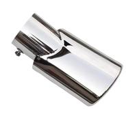 DIQXLGS 2 Unid Para CR-V CRV 2023 2024 76mm Acero Inoxidable Terminal Escape Accesorios(2Pcs Silver)