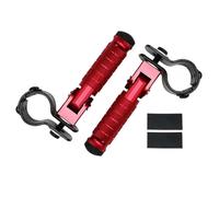 DIQXLGS 23-27MM Para R1200GS LC R1250GS R1250RT S1000RR/XR F 900 850 750 GS Autopista Moto Reposapiés Plegables Abrazaderas(ROJO)