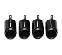 DIQXLGS 4 Piezas De Escape De Acero Inoxidable 304 Para Panamera 4S 2.9T 2017 2018 2019-2024 Sistema De Escape Triple Negro Mejorado