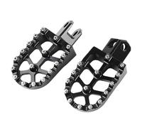DIQXLGS Accesorios de Moto Reposapiés Para SUZUKI DRZ400 DR-Z400E DR-Z400S DRZ400SM RM125 RM250 RM250Z RMX250(NEGRO)
