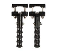 DIQXLGS Accesorios De Motocicleta 22-28mm Para CSC RX3 Para Adventure RX4 TT250 Reposapiés Delantero Giratorio Reposapiés De Autopista Pedal(NEGRO)