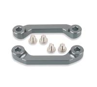 DIQXLGS Accesorios de Motocicleta Modificado Pedal de Reposapiés Trasero Quitar Cubierta Decorativa Para S1000R S1000RR S1000 RR 2019-2023(GRIS)