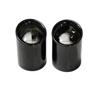 DIQXLGS Boquilla De Escape Para Coche Para B&MW X3 G01 X4 G02 2019 2020 2021 2022 Boquillas De Escape Silenciador Acero Inoxidable Tobera De Escape(NEGRO)