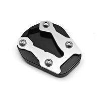 DIQXLGS Caballete para CFMOTO 450MT MT450 CF 450 MT 2024 2025 Almohadilla Placa ampliación Caballete Lateral Motocicleta Almohadilla de extensión de Pata de Cabra Pie Ampliar Acolchado(Negro)