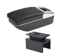 DIQXLGS Caja De Descansabrazos Caja De Almacenamiento Central Retrofit Interior Accesorios De Automóvil Para Dacia Para Jogger(A2 línea negra Sin USB)