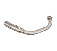 DIQXLGS Colector De Escape Motocicleta Para Y&amaha XMAX300 XMAX 300 2017-2024 De Acero Inoxidable Y Aleación Titanio Tubo Enlace Delantero De 51 Mm(Aleación de titanio A)