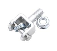 DIQXLGS Estriberas Para Moto Eléctrica Soporte Fijación Para Surron Para Light Bee X Para Light Bee S Para Segway X160 Para Segway X260(Silver Pedal Bracket)