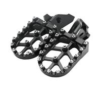 DIQXLGS Estribos De Moto CNC Aluminio Soportes Pedales Para Sur Ron Para Surron Para Ultra Bee UB Bicicleta Eléctrica De Motocross(NEGRO)