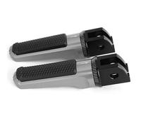 DIQXLGS Estribos Delanteros Adaptadores Para Yamaha MT07 MT-07 MT09 MT-09 Para Tracer FZ6 FZ-6 FZ 6 Para Fazer FJR1300A FJR1300AS FJR 1300A/AS(GRIS)