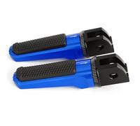 DIQXLGS Estribos Delanteros Adaptadores Para Yamaha MT07 MT-07 MT09 MT-09 Para Tracer FZ6 FZ-6 FZ 6 Para Fazer FJR1300A FJR1300AS FJR 1300A/AS(Azul)