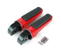 DIQXLGS Estribos Delanteros Traseros Conductor Pasajero Pedal Para YAMAHA YZF-R1 YZF-R6 YZF R1 R6 YZF-R1M YZFR6 YZ R1M R6F R1(ROJO,Trasero)