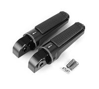 DIQXLGS Estribos Delanteros Traseros Conductor Pasajero Pedal Para YAMAHA YZF-R1 YZF-R6 YZF R1 R6 YZF-R1M YZFR6 YZ R1M R6F R1(NEGRO,Trasero)