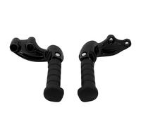DIQXLGS Estribos Traseros para Pasajero Reposapiés Pedal Para Indian Para Scout 2015-2021 ABS Para Bobber Para Twenty Para Bobber Para Twenty ABS Sixty(Matte Black)