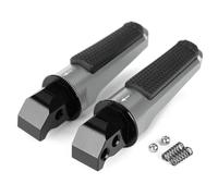 DIQXLGS Estribos Traseros Pasajero Pedales Reposapiés Para CB600F Para HORNET CB1000R CBR600F CBR600RR CBR900RR CBR1000RR VTR1000(GRIS)