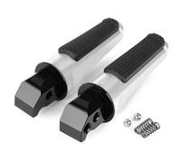 DIQXLGS Estribos Traseros Pasajero Pedales Reposapiés Para CB600F Para HORNET CB1000R CBR600F CBR600RR CBR900RR CBR1000RR VTR1000(Plata)
