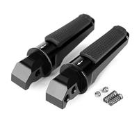 DIQXLGS Estribos Traseros Pasajero Pedales Reposapiés Para CB600F Para HORNET CB1000R CBR600F CBR600RR CBR900RR CBR1000RR VTR1000(NEGRO)