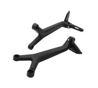 DIQXLGS Moto Reposapiés Trasero Pasajero Juego Completo Para Trident 660 Para TRIDENT660 2021 2022 2023 2024 2025(NEGRO)