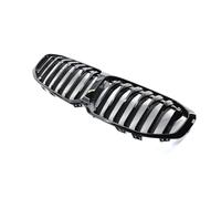 DIQXLGS Negro Brillante Paragolpes Delantero Parrilla Renal Deportiva Una Lámina Cubierta de Parrilla Deportiva Para Serie 1 F40 2019-2023