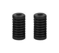 DIQXLGS Palanca De Cambio Universal Para Moto Plataforma Pie Pedal Cubierta De Goma Para Yamaha YZF R1 R6 R6S YZF-R1 Accesorios De Moto(NEGRO,1 par)