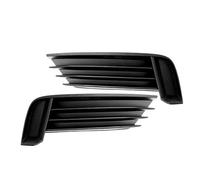 DIQXLGS Para A3 S3 2013-2017 Carcasa Luz Antiniebla Negra 8V5807681 8V5807682 Cubierta Luz Antiniebla Parachoques Delantero Izquierdo Y Derecho DIQXLGS(Izquierda y derecha)