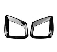 DIQXLGS Para A4 B9 2020-2021 Accesorios Exteriores Para Automóvil Diseño De Parachoques Delantero Marco De Faros Antiniebla Cubierta Decorativa DIQXLGS(NEGRO)