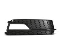 DIQXLGS Para A5 S-Line S5 2013 2014 2015 2016 2017 2 Piezas Cubierta Luz Parachoques Delantero Rejilla Negra Brillante Kit 8T0807681K 8T0807682K DIQXLGS(Bien)