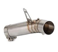 DIQXLGS Para B&MW S1000RR S1000 RR 2008 2009 2010 2011 2012 2013 2014 Silenciador De Escape Deslizante Para Motocicleta Tubo De Conexión Central
