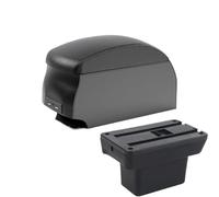 DIQXLGS Para Baojun Para Yep Caja De Reposabrazos Auto Accesorios Auto Detalles Interiores Caja De Almacenamiento Piezas De Retrofit(B2 Black double)