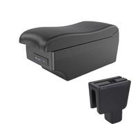 DIQXLGS Para BR-V Reposabrazos Para BRV Almacén Reposabrazos Auto Almacén Central Interior Piezas Retrofit Accesorios Auto(A2 Black line7 USB)