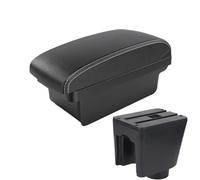 DIQXLGS Para C&hevrolet Para Aveo I 2006 2007 2008 2009 2010 2011 2012 Caja Reposabrazos Coche Caja Reposabrazos Central(A3 Black white NO USB)