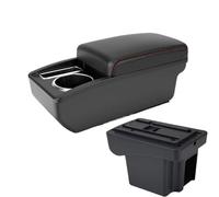 DIQXLGS Para C&hevrolet Para NIVA Caja De Brazo(A1 Negro rojo SIN USB)