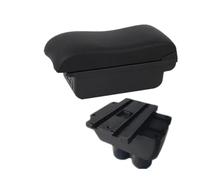 DIQXLGS Para Caddy Reposabrazos Central Almacenamiento Central Accesorios Coche Interiores De Retrofitting(B2 línea negra 3USB)