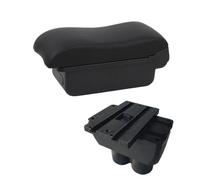 DIQXLGS Para Caddy Reposabrazos Consola Central Descansabrazos Almacenamiento Con USB Portavasos(Una línea negra Sin USB)