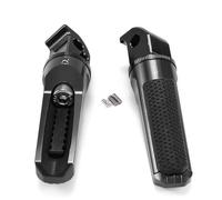 DIQXLGS Para CB1100 RS EX CB125R 1000R 650R CB500F CMX VFR500 Para REBEL CBR 650 500 NC700S X 800F Reposapiés Traseros Motocicleta(NEGRO)