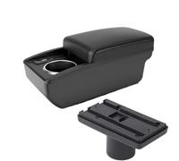 DIQXLGS Para Chery Para Cielo A3 M11 Caja De Brazo Consola Central Caja De Almacenamiento Con Interfaz USB Brazos Interior Accesorio Auto(B2 Línea negra 6USB)